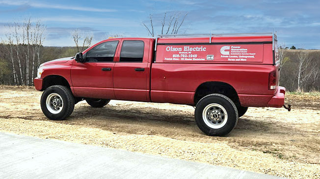 Olson Electric Service Truck