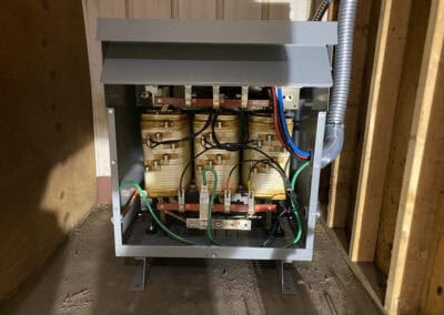 A transformer installation by Olson electric